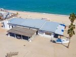 San Felipe club de pesca beachfront home rental Ricks House - drone side back